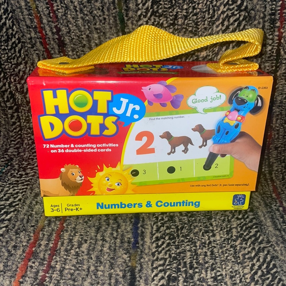 Hot Dots Jr. Numbers and Counting Activity Cards